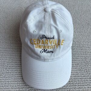 Cedarville University Ohio Proud Mom Strapback Baseball Hat Cap Adjustable